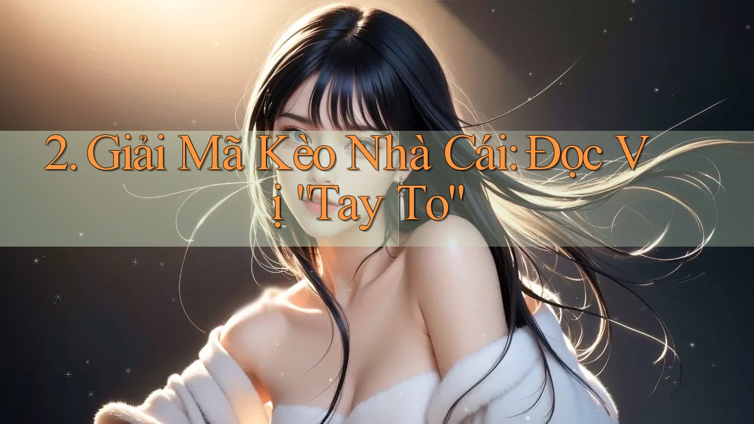 2. Giải Mã Kèo Nhà Cái: Đọc Vị “Tay To” 2. Giải Mã Kèo Nhà Cái: Đọc Vị “Tay To”