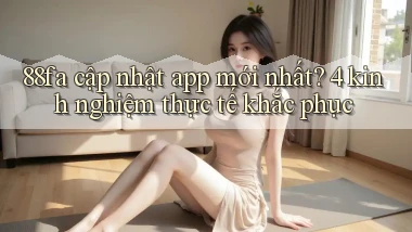 88fa cập nhật app mới nhất 4 kinh nghiệm thực tế khắc phục