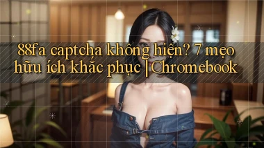 88fa captcha không hiện 7 mẹo hữu ích khắc phục Chromebook