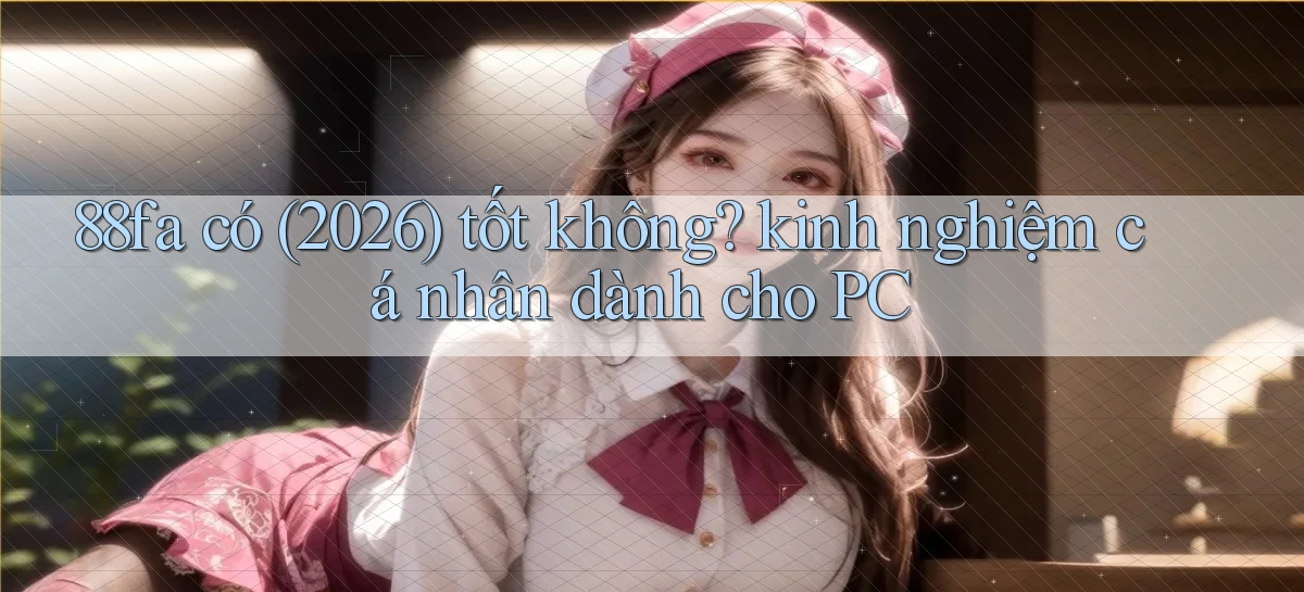88fa có (2026) tốt không kinh nghiệm cá nhân dành cho PC