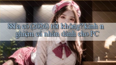 88fa có (2026) tốt không kinh nghiệm cá nhân dành cho PC