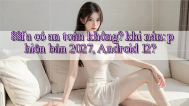 88fa có an toàn không khi nản phiên bản 2027, Android 12
