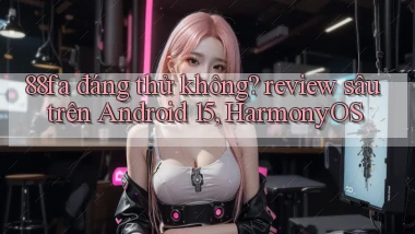 88fa đáng thử không review sâu trên Android 15, HarmonyOS