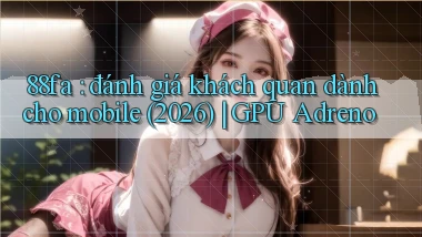 88fa đánh giá khách quan dành cho mobile (2026) GPU Adreno