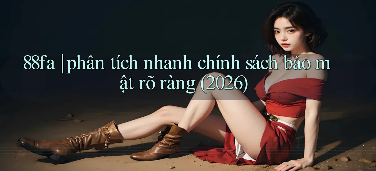 88fa phân tích nhanh chính sách bảo mật rõ ràng (2026)