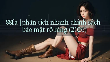 88fa phân tích nhanh chính sách bảo mật rõ ràng (2026)