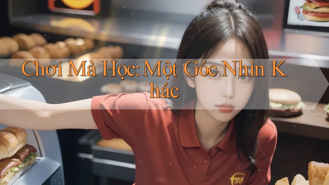 Chơi Mà Học: Một Góc Nhìn Khác