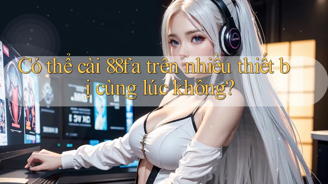 Có thể cài 88fa trên nhiều thiết bị cùng lúc không?