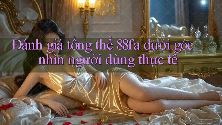Đánh giá tổng thể 88fa dưới góc nhìn người dùng thực tế Đánh giá tổng thể 88fa dưới góc nhìn người dùng thực tế