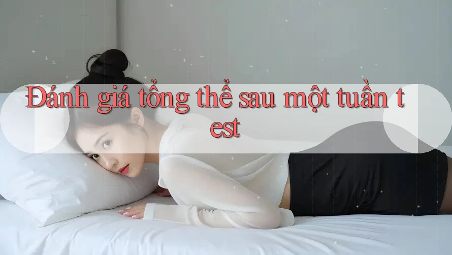 Đánh giá tổng thể sau một tuần test