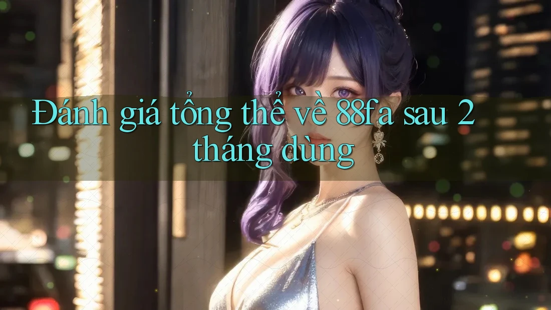 Đánh giá tổng thể về 88fa sau 2 tháng dùng Đánh giá tổng thể về 88fa sau 2 tháng dùng
