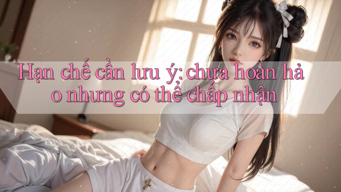 Hạn chế cần lưu ý: chưa hoàn hảo nhưng có thể chấp nhận