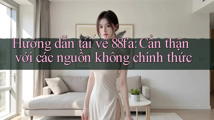 Hướng dẫn tải về 88fa: Cẩn thận với các nguồn không chính thức Hướng dẫn tải về 88fa: Cẩn thận với các nguồn không chính thức