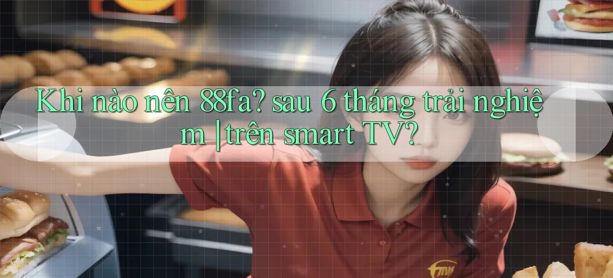 Khi nào nên 88fa sau 6 tháng trải nghiệm trên smart TV
