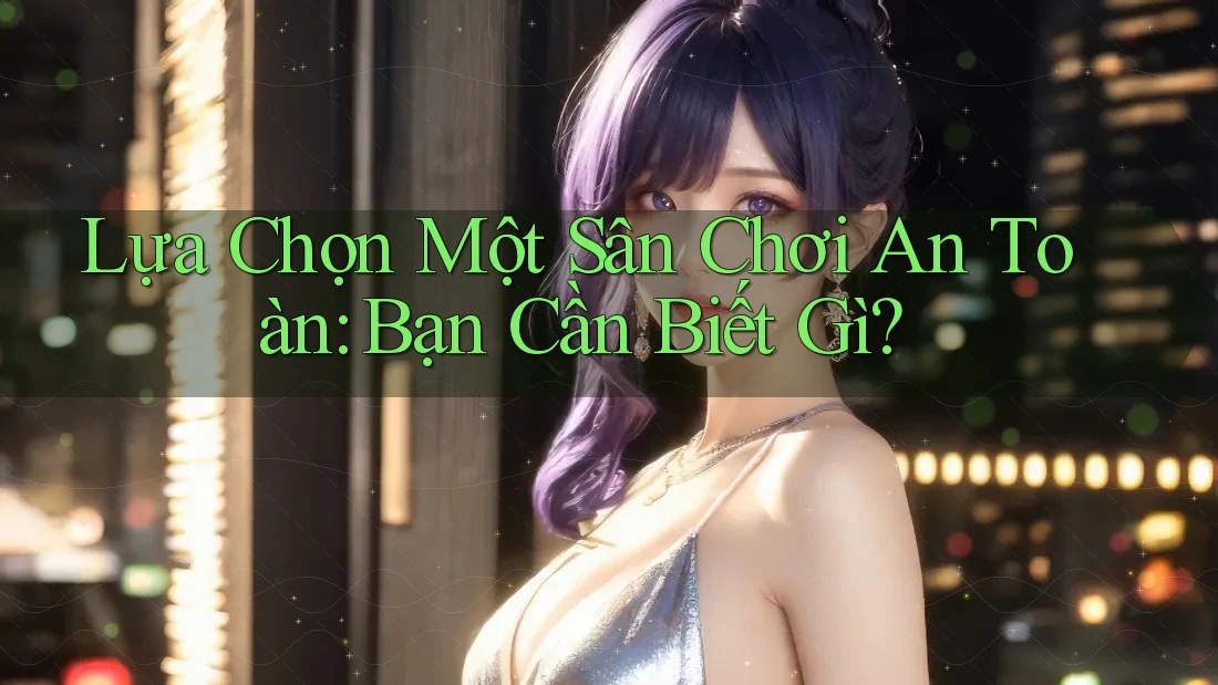 Lựa Chọn Một Sân Chơi An Toàn: Bạn Cần Biết Gì? Lựa Chọn Một Sân Chơi An Toàn: Bạn Cần Biết Gì?