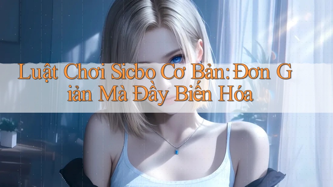 Luật Chơi Sicbo Cơ Bản: Đơn Giản Mà Đầy Biến Hóa