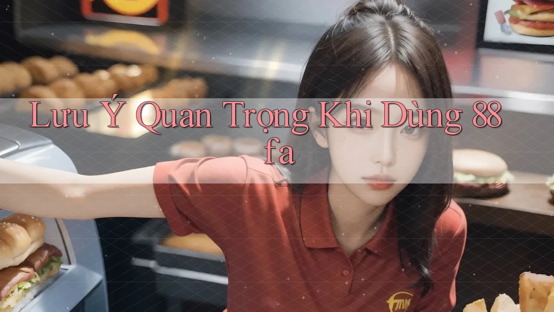 Lưu Ý Quan Trọng Khi Dùng 88fa Lưu Ý Quan Trọng Khi Dùng 88fa