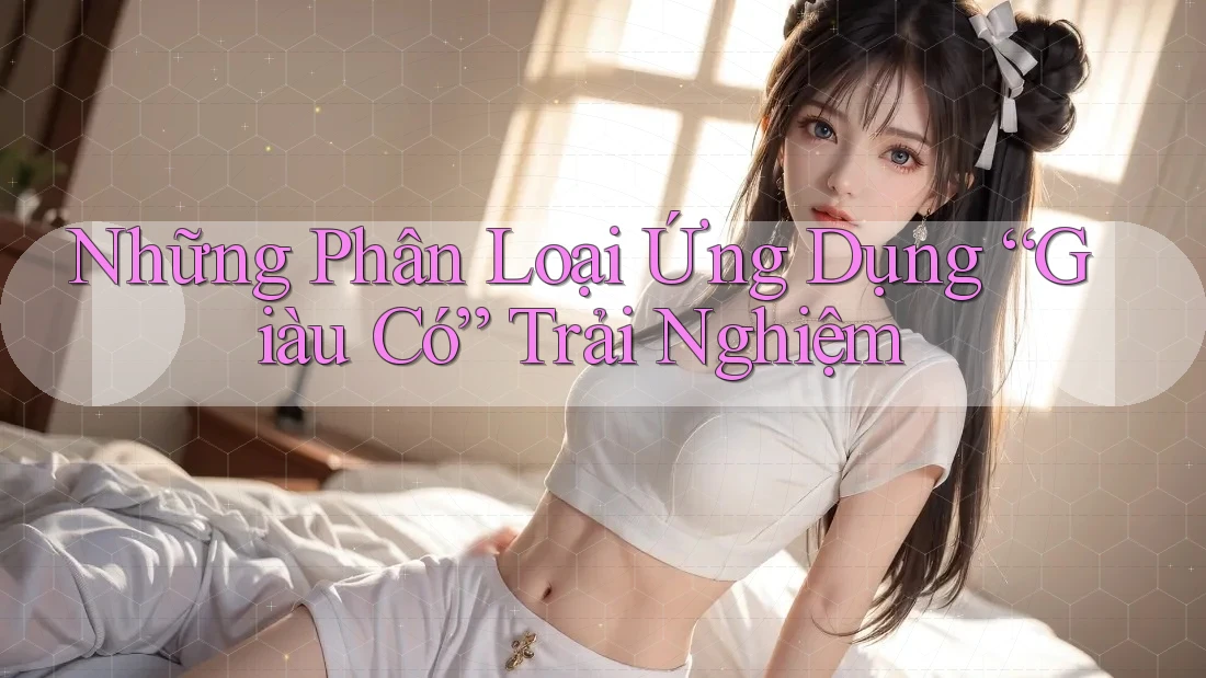 Những Phân Loại Ứng Dụng “Giàu Có” Trải Nghiệm