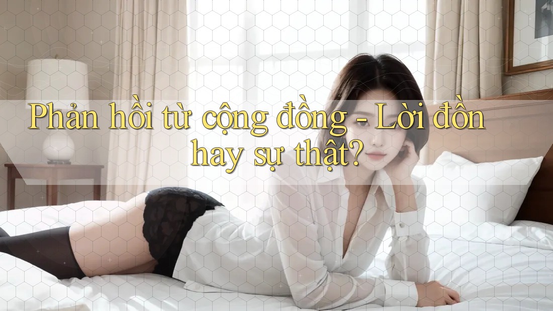Phản hồi từ cộng đồng: Lời đồn hay sự thật? Phản hồi từ cộng đồng: Lời đồn hay sự thật?
