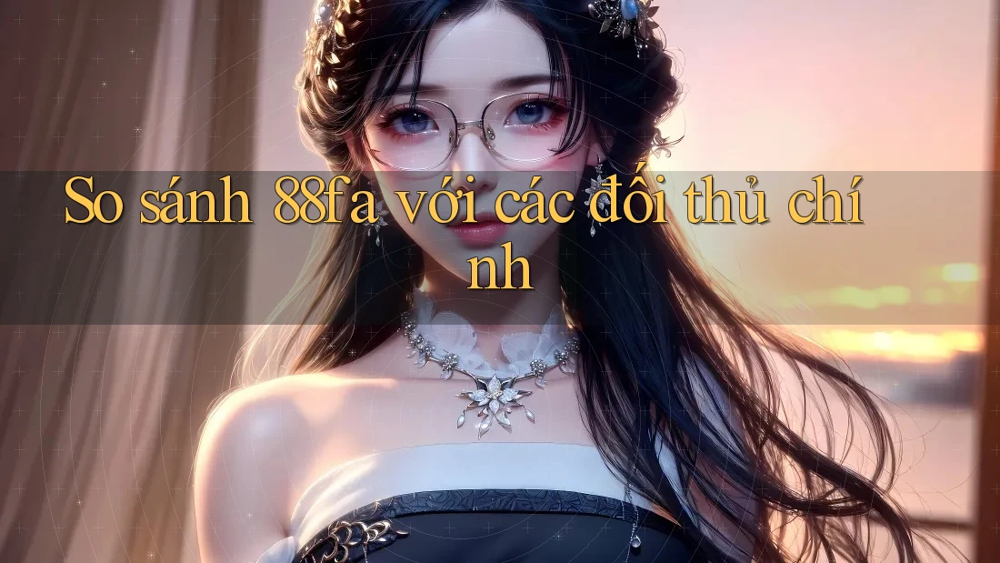 So sánh 88fa với các đối thủ chính