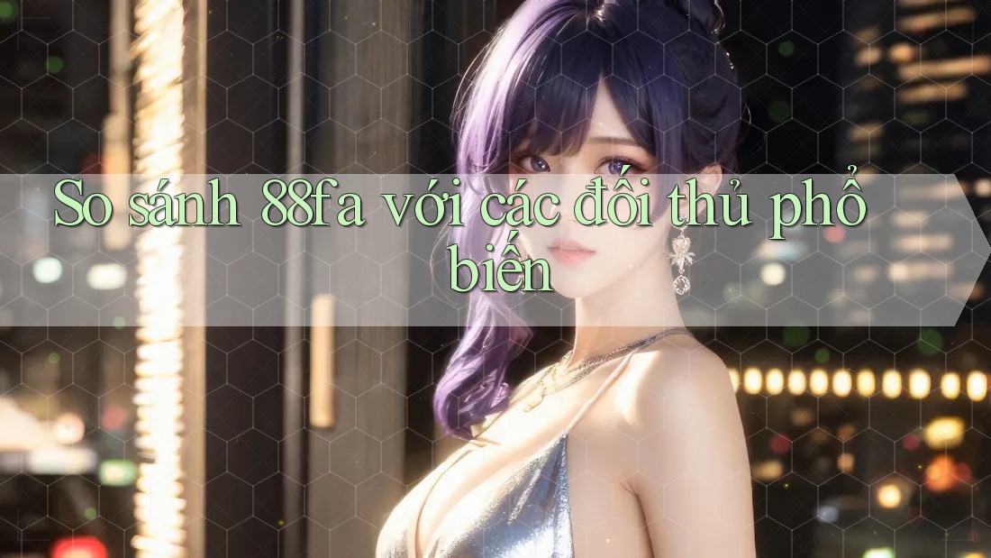 So sánh 88fa với các đối thủ phổ biến So sánh 88fa với các đối thủ phổ biến