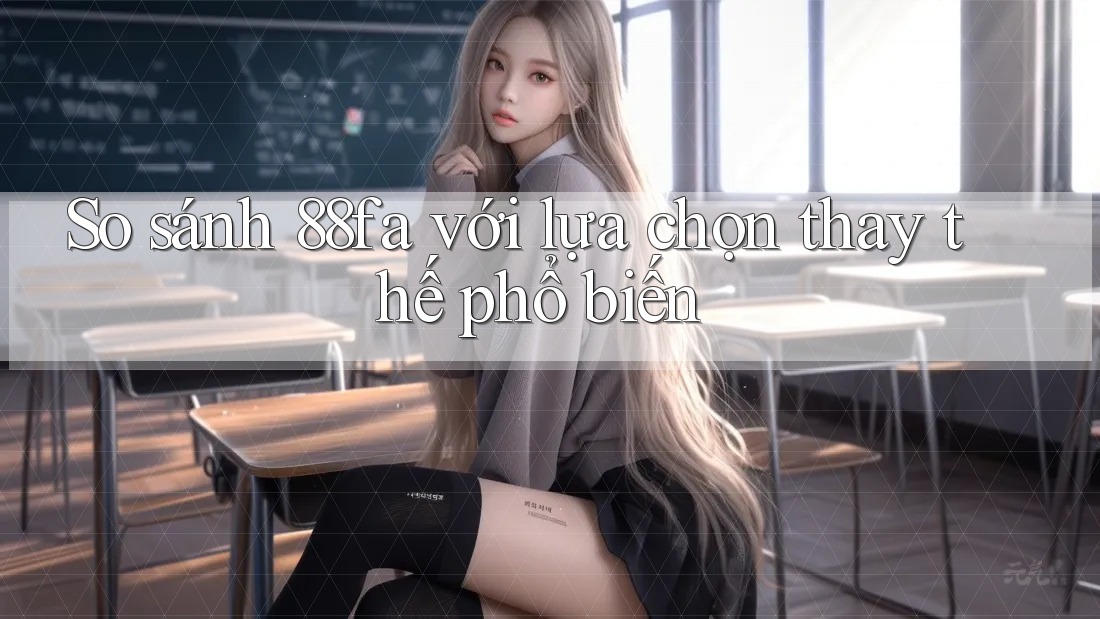So sánh 88fa với lựa chọn thay thế phổ biến