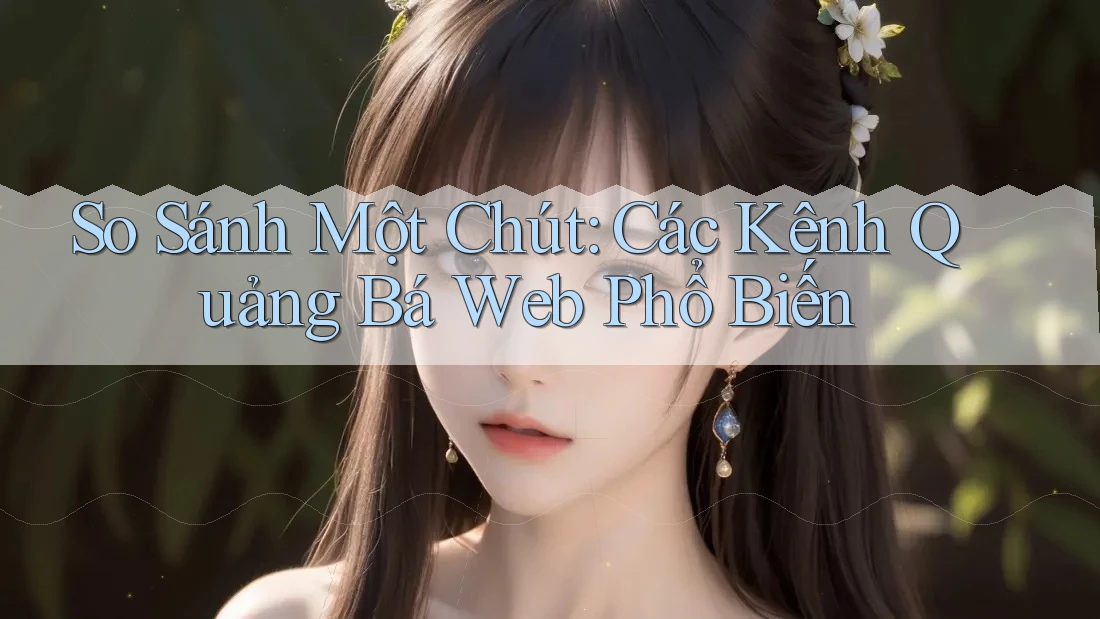 So Sánh Một Chút: Các Kênh Quảng Bá Web Phổ Biến