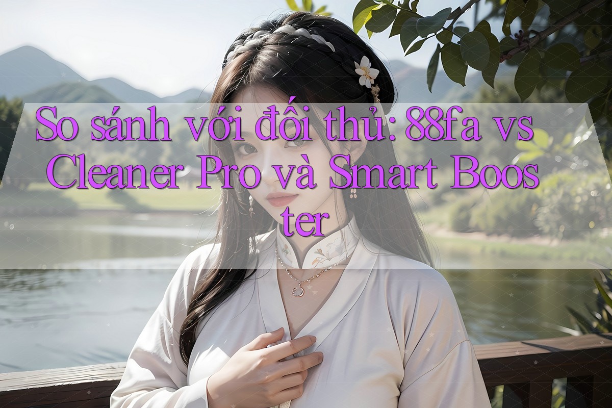 So sánh với đối thủ: 88fa vs Cleaner Pro và Smart Booster So sánh với đối thủ: 88fa vs Cleaner Pro và Smart Booster