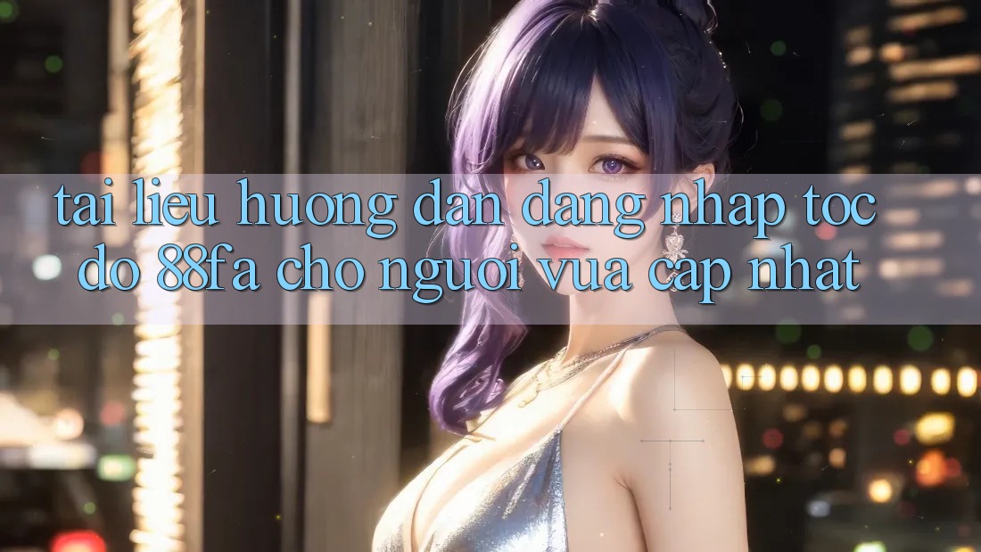 Tài liệu hướng dẫn Đăng Nhập Tốc độ 88fa Cho Người Vừa cập nhật
