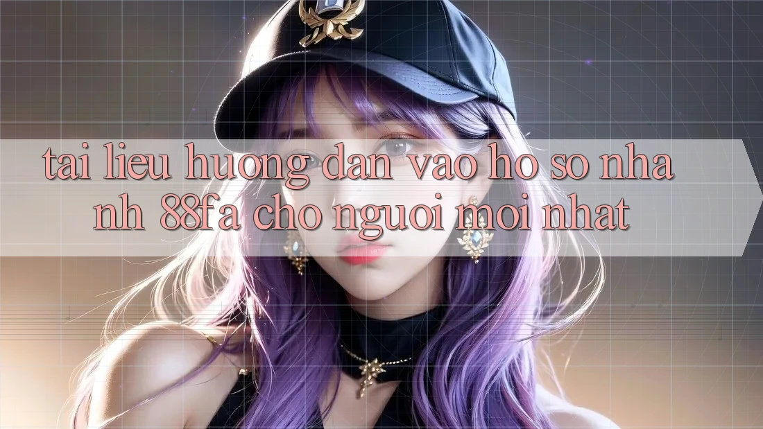 Tài liệu hướng dẫn Vào hồ sơ Nhanh 88fa Cho Người Mới nhất