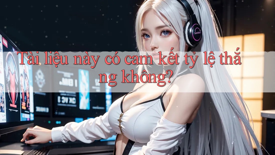 Tài liệu này có cam kết tỷ lệ thắng không?