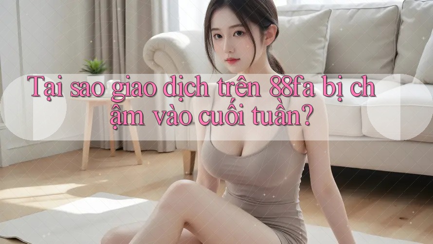 Tại sao giao dịch trên 88fa bị chậm vào cuối tuần?