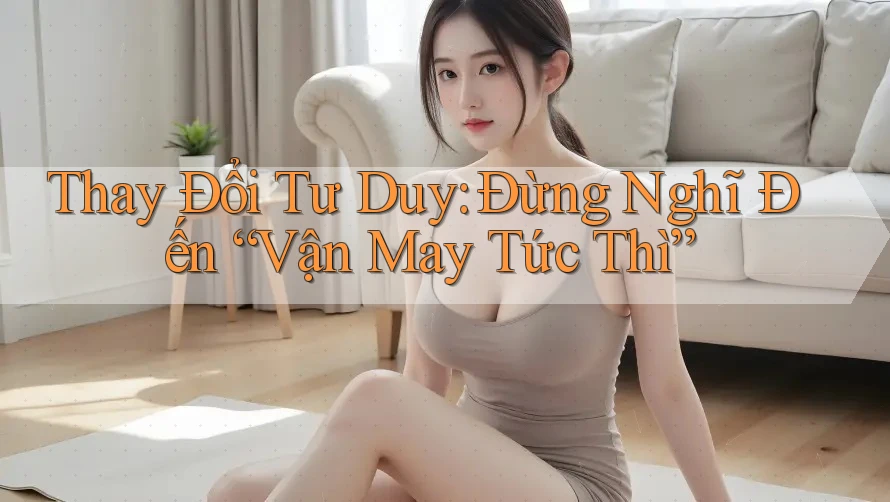 Thay Đổi Tư Duy: Đừng Nghĩ Đến “Vận May Tức Thì”