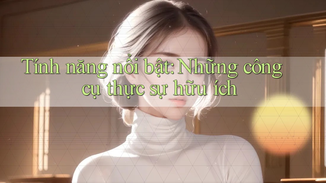 Tính năng nổi bật: Những công cụ thực sự hữu ích Tính năng nổi bật: Những công cụ thực sự hữu ích